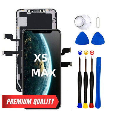 #ad For iPhone XS Max LCD Display Touch Screen Replacement Digitizer Assembly Tools $19.99