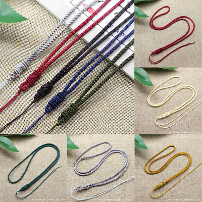#ad String Silk Cord Knotted Pendant Jewelry Love Chinese Rope Necklace Thread 5Pcs $5.46