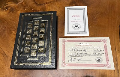 #ad Easton Press Signed First Edition American Scoundrel Thomas Keneally $100.00