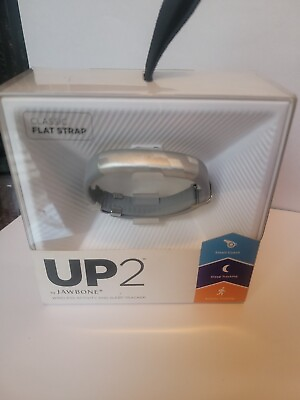 #ad New UP2 by Jawbone Activity and Sleep Tracker Grey Sealed $29.99