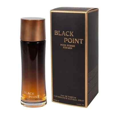 #ad Perfume for Men BLACK POINT 3.4 OZ $14.99