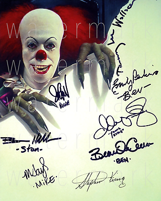 #ad Stephen King#x27;s IT cast signed 8X10 print photo picture poster autograph RP $16.99