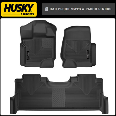 #ad Husky Liners X ACT CONTOUR Floor Mats for 17 24 Ford F 250 F 350 Super Duty Crew $239.95