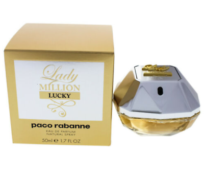 #ad PACO LADY MILLION LUCKY By Paco Rabanne 1.7 Oz EDP SP For Women New In Box $52.30