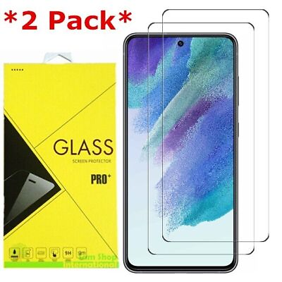 #ad 2Pack Tempered Glass Screen Protector for Samsung Galaxy S21 FE 5G $3.95