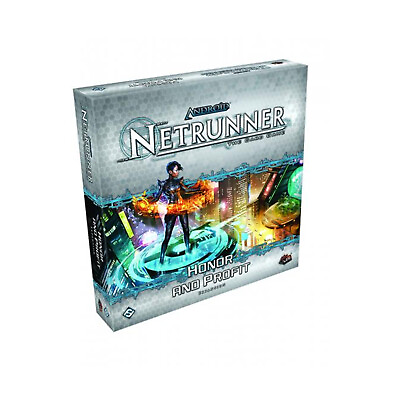 #ad FFG Android Netrunner LCG Honor and Profit Expansion Box VG $90.00