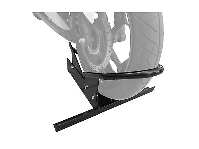 #ad MaxxHaul 80077 Standard Motorcycle Wheel Chock with Pivoting Cradle $75.99