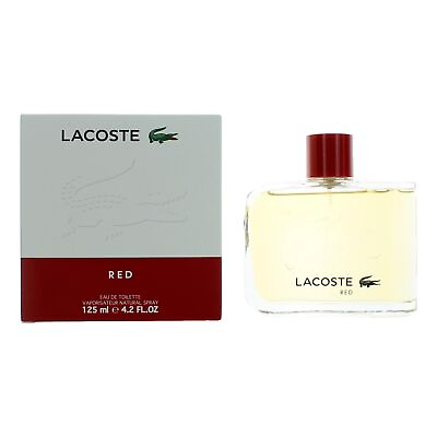 #ad #ad Lacoste Red by Lacoste 4.2 oz EDT Spray for Men $46.62