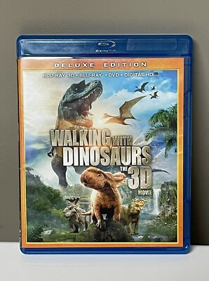 #ad Walking With Dinosaurs the 3D Movie Blu ray DVD 2014 2 Disc $9.99
