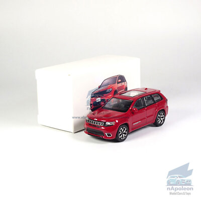 #ad 1:64 Jeep Grand Cherokee Trackhawk 2019 Model Car Diecast Vehicle Kids Gift Red $24.75