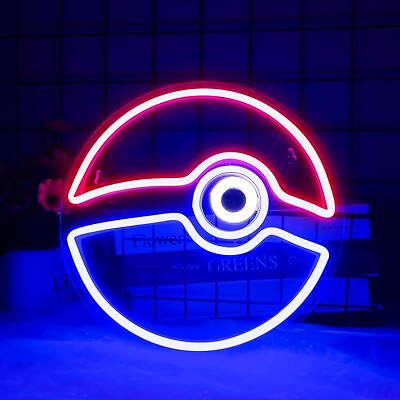 #ad #ad Anime Ball Neon Sign Dimmable Gaming Neon Light USB Powered LED Neon Sign $34.69