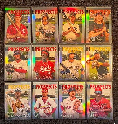 #ad 2023 Bowman Chrome Baseball Modern Prospects Complete Your Set You Pick MLB Card $1.25