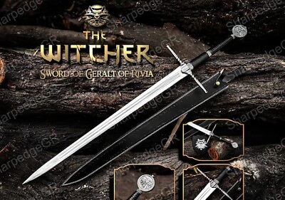 #ad The Witcher 3 Wild Hunt Swords，Geralt Of Rivia Cosplay Swords Weeding Gift $180.00