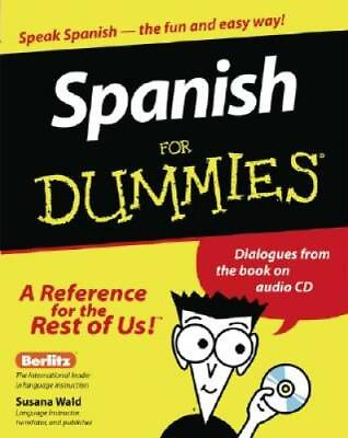 #ad Spanish For Dummies Paperback By Susana Wald GOOD $3.99