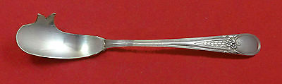 #ad Flowered Antique by Blackinton Sterling Silver Cheese Knife w Pick FH AS Custom $59.00
