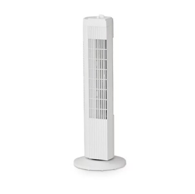 #ad Mainstays 28 inch 3 Speed Oscillating Tower Fan FZ10 19MW White $24.86