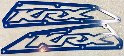 #ad Kawasaki KRX “KRX” Intake Bezel Frog skin cover Coated Blue $70.00
