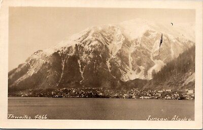 #ad Real Photo Postcard View of Juneau Alaska $10.00