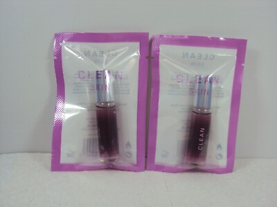 2 Clean Skin EDT Rollerball .17 oz Each Womens Perfume Mini W1 $12.79
