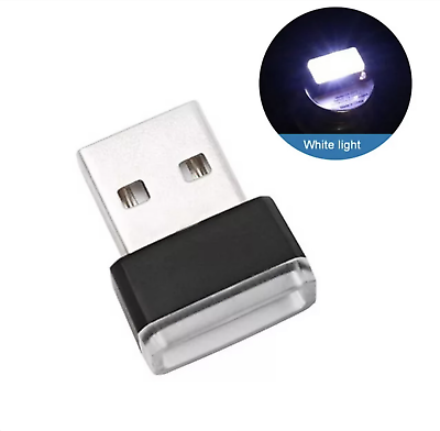 #ad USB LED Mini Car Light Neon Atmosphere Ambient Bright Lamp Light Accessories $1.99