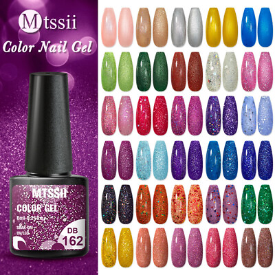 #ad 6ml MTSSII 250 Colors Nail Gel Polish Soak Off UV LED Base Top Coat Nail Varnish $0.99