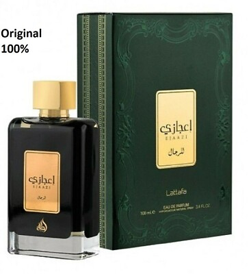 #ad Ejaazi By Lattafa 3.4oz EDP 100ML Original Perfume Men Made In U.A.E Distinctive $45.90