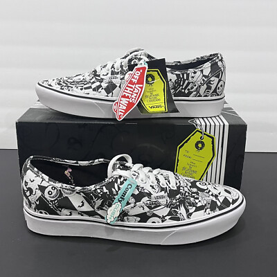 #ad Vans Comfycush Authentic The Nightmare Before Christmas Size 10.5 VN0A3WM7TE1 C $212.47