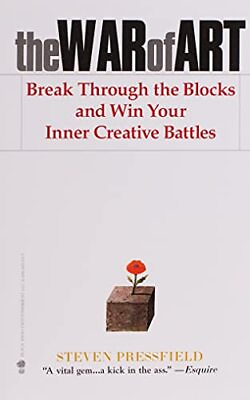 #ad The War of Art: Break Through the Blocks and Win Your Inner Creative Battles $18.98