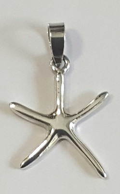 #ad Starfish Pendant 925 Sterling Silver Nautical amp; Sea New # 108 $17.95