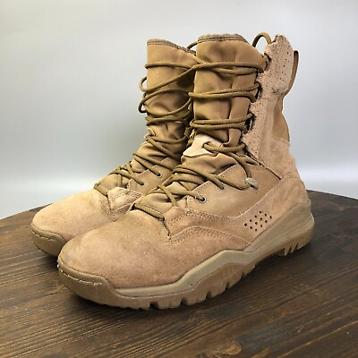 #ad Nike SFB Field 2 8quot; Mens Size 8.5 Brown Leather Tactical Military Boots $49.99