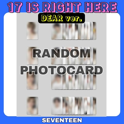 #ad SEVENTEEN BEST ALBUM #x27; 17 IS RIGHT HERE #x27; DEAR ver. 52 Random Photo card $4.99
