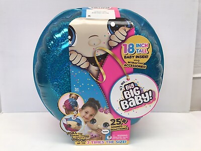 #ad BIG BIG BABY DOLL 18quot; TALL BABY PLUSH BOTTLE DIAPER BOOK amp; PACIFIER *NEW* $33.99
