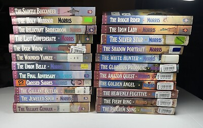 #ad 23 Book Lot The House of Winslow Series Gilbert Morris 5 16 18 22 24 29 Grt Cd $45.00