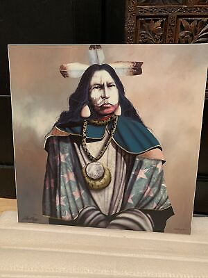 #ad NUMBERED SIGNED JD CHALLENGER WISDOM OF THE SHAMAN CANVAS 69 95 COA GICLÉE LE $299.99