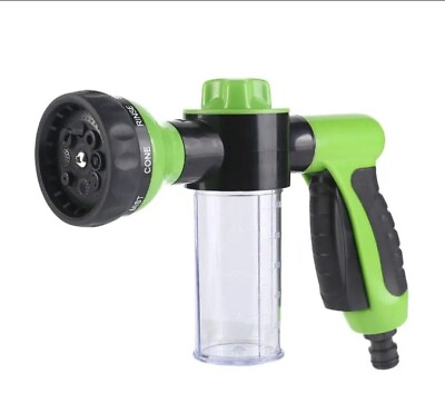 #ad High Pressure Car Wash Brush Foam GunHose Nozzle Foam Cannon Bottle Soap Spray $11.99