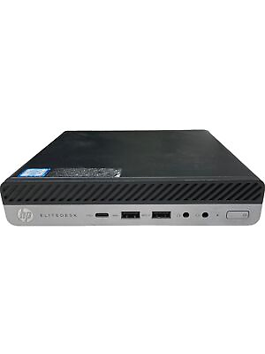 #ad HP EliteDesk 800 G3 i5 6500T 2.50GHz SSD 128GB 8GB Desktop PC $54.99