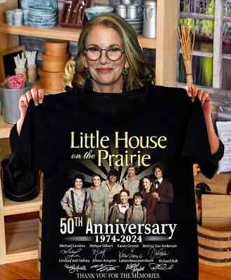 #ad 50th Anniversary 1974 2024 Little House onthe Prairie Thank for the Memories Tee $12.99