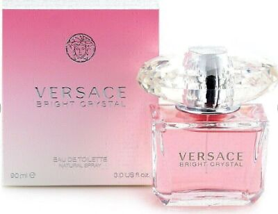 USA Bright Crystal by Versace 3.0 oz 90ml Perfume Spray EDT New in Box $29.99