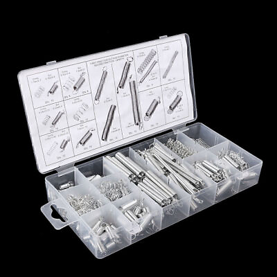 #ad 200pcs Small Metal Loose Steel Coil Springs Assortment Assorted Box packed Set $20.32
