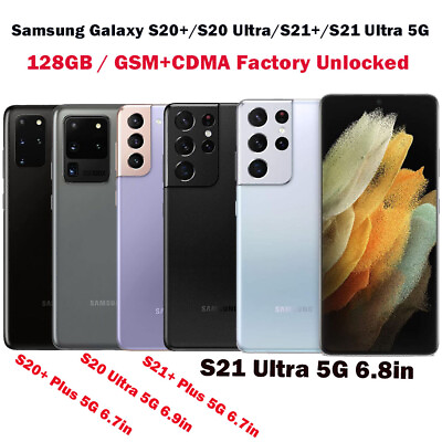 #ad NEW SEALED Samsung Galaxy S20 S20 Ultra S21 S21 Ultra 5G 128GB Fully Unlocked $287.88