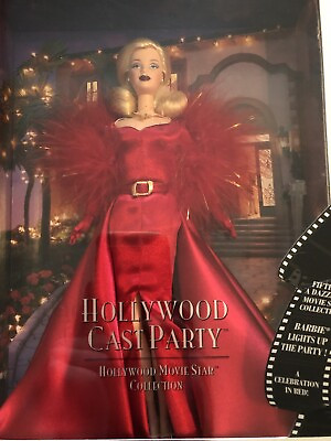#ad Vintage Barbie Hollywood Cast Party Movie Star Collection Series 50825 Unopened $55.00