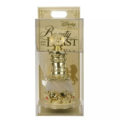 Disney Beauty and The Beast Belle Perfume Atomizer Glass Bottle Disney Store $48.80