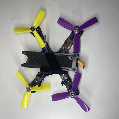 #ad Custom built FPV Drone For Parts Untested $150.00