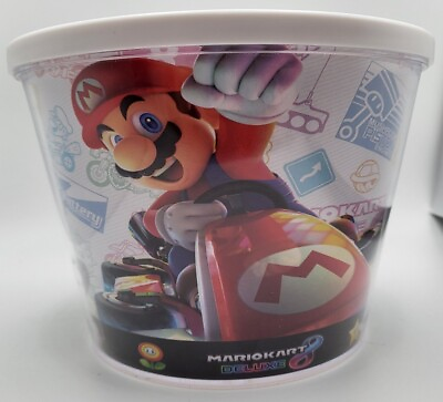 #ad Mario Kart Deluxe 8 Nintendo Switch Edible Comic Mischief Popcorn Bowl Tub. $16.09