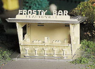 #ad BACHMANN #45606 quot;Oquot; SCALE PLASTICVILLE FROSTY DAIRY BAR NEW IN ORIGINAL BOX $19.99