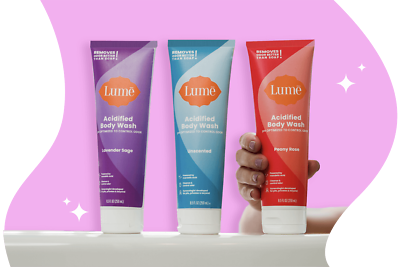 LUME U PICK FROM 5 DIFFERENT SCENTS ACIDIFIED BODY WASH 8.5 OZ 52 $29.98