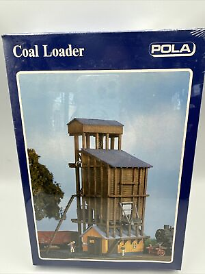 #ad Pola Coal Loader 11704 HO Building Kit New Vintage West Germany Decals Easy Buil $24.83