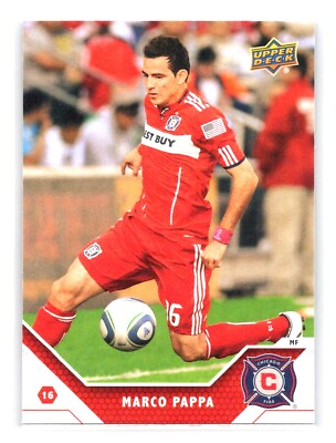 #ad Marco Pappa 2011 Upper Deck MLS #3 Chicago Fire $1.99