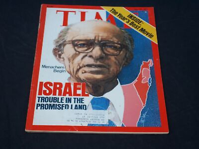 #ad 1977 MAY 30 TIME MAGAZINE MENACHEM BEGIN ISRAEL COVER L 10925 $49.99