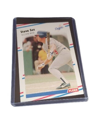#ad STEVE SAX CARDS Your Pick TOPPS Fleer Donruss OPC Leaf 1983 85 92 Dodgers $1.00